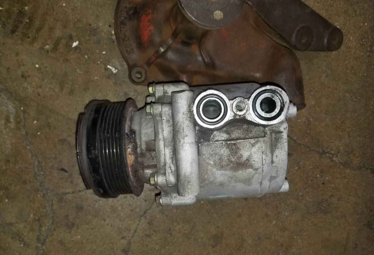 A/C compressor replacement service
